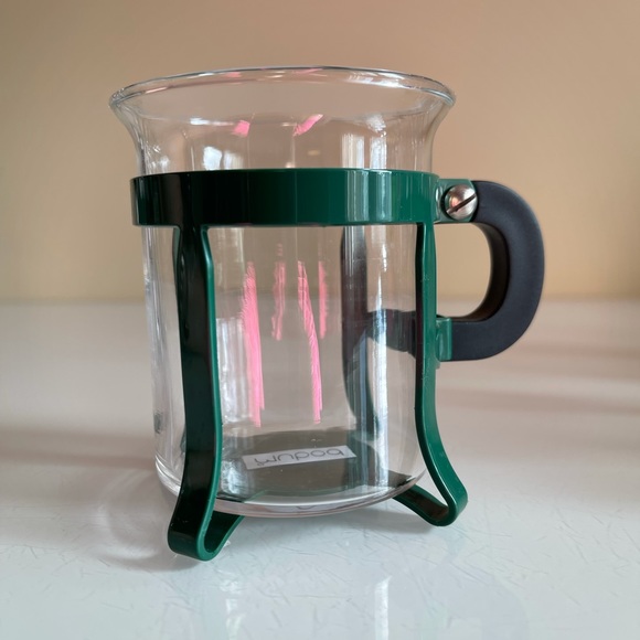 Bodum Green And Glass Mugs - Picture 5 of 7